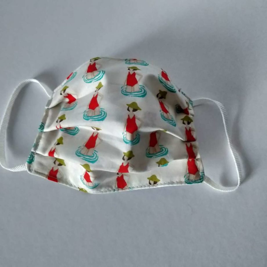 Masque barrière enfant en tissu lavable-n°11