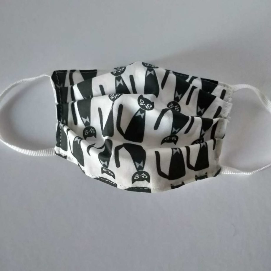Masque barrière enfant en tissu lavable-n°12
