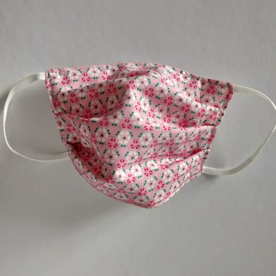 Masque barrière enfant en tissu lavable-n°22