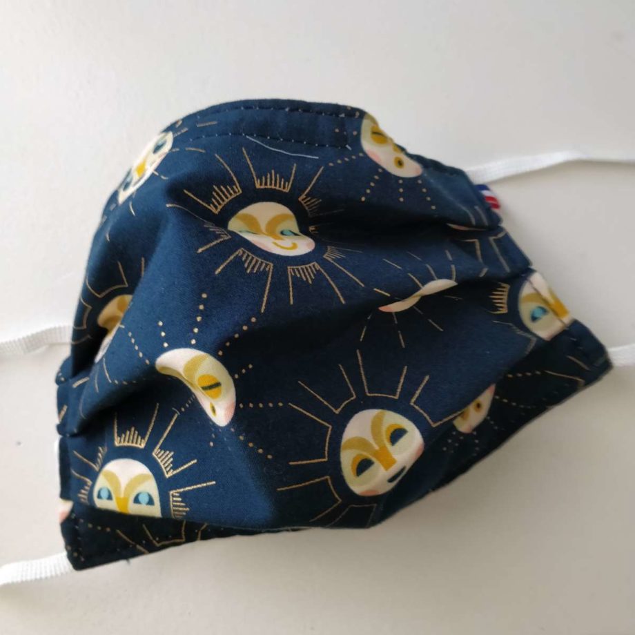 Masque barrière adulte FEMME avec pince-nez