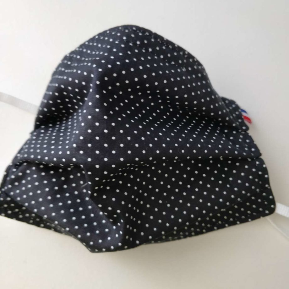Masque barrière adulte hypoallergénique HOMME avec pince-nez- n°27