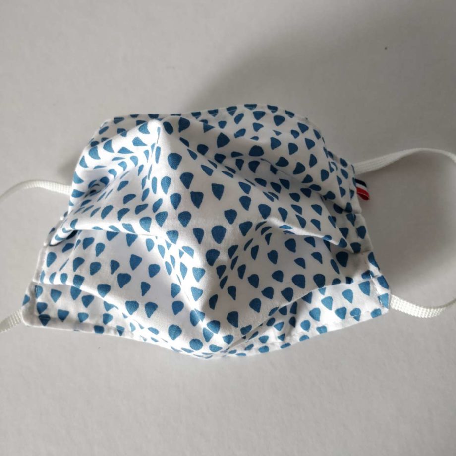 Masque barrière adulte hypoallergénique FEMME avec pince-nez- n°28