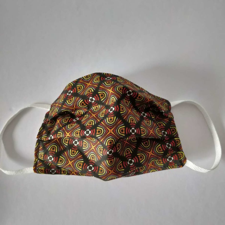 Masque barrière enfant en tissu lavable-n°29