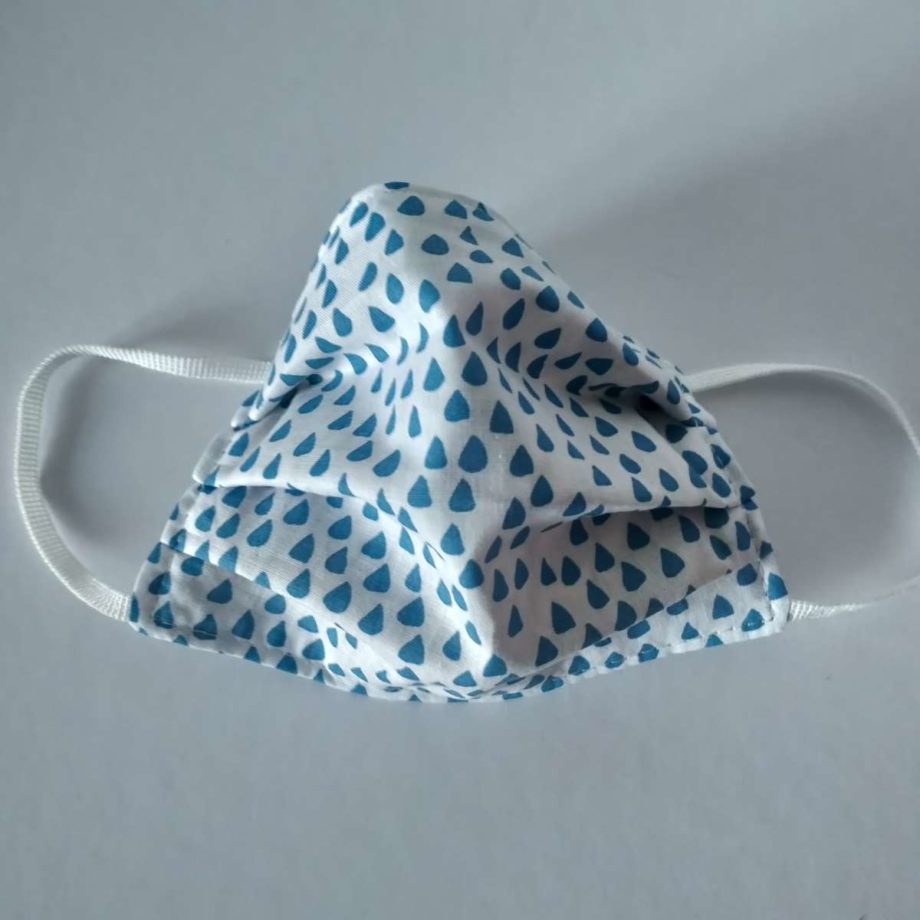 Masque barrière enfant en tissu lavable-n°35