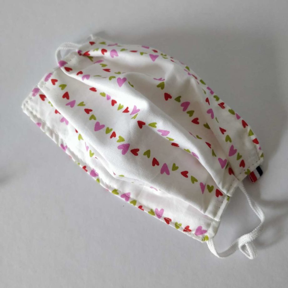 Masque barrière enfant en tissu lavable-n°39