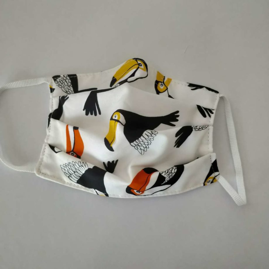 Masque barrière adulte hypoallergénique avec pince-nez - n°7