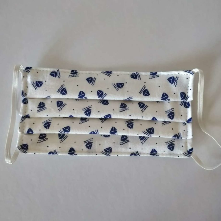 Masque barrière enfant en tissu lavable-n°8