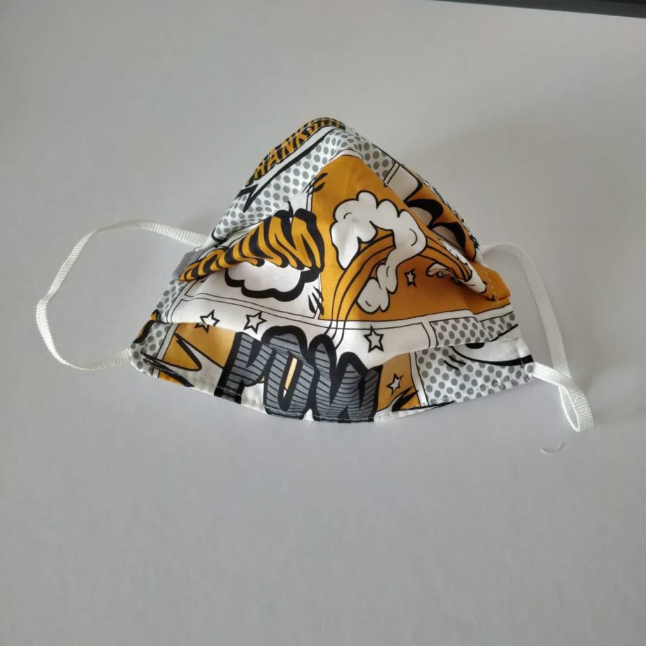 Edition limitée - Masque barrière adulte hypoallergénique avec pince-nez - n°8
