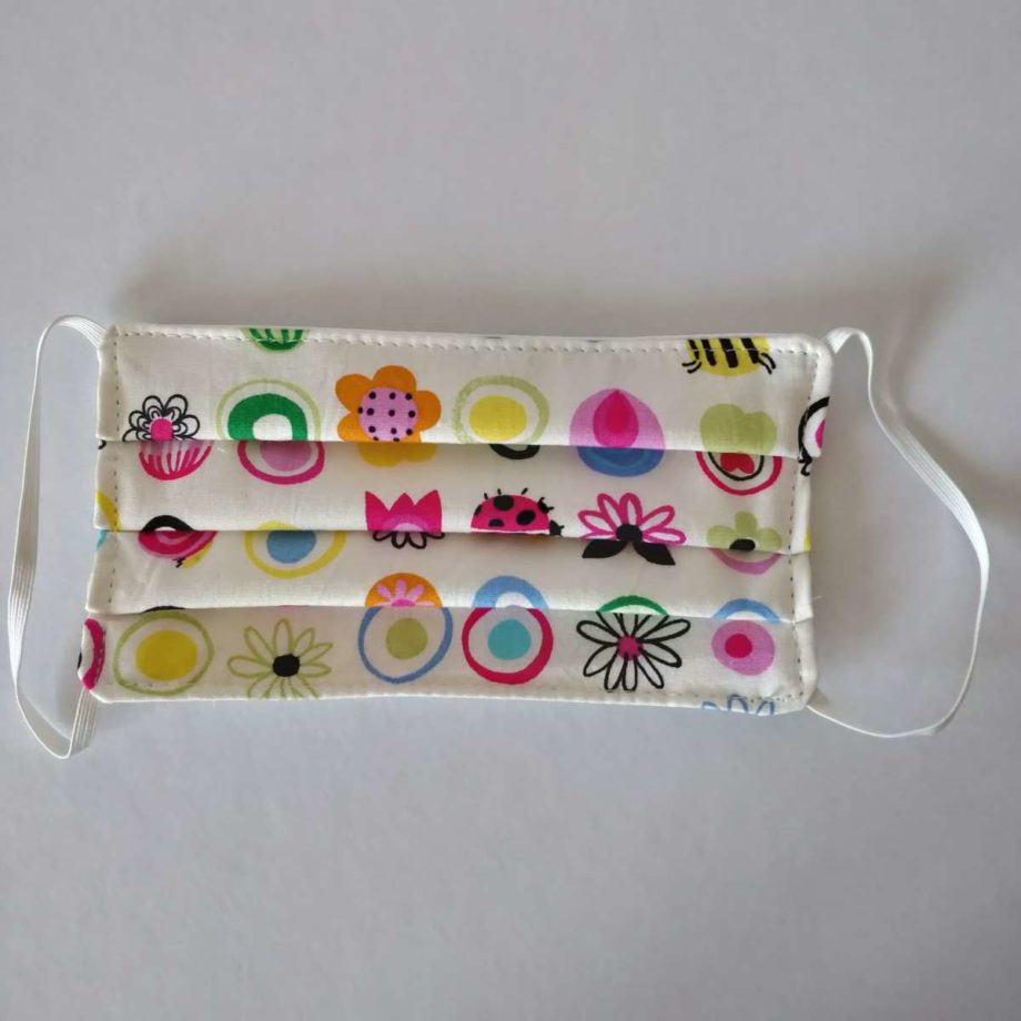 Masque barrière enfant en tissu lavable-n°9