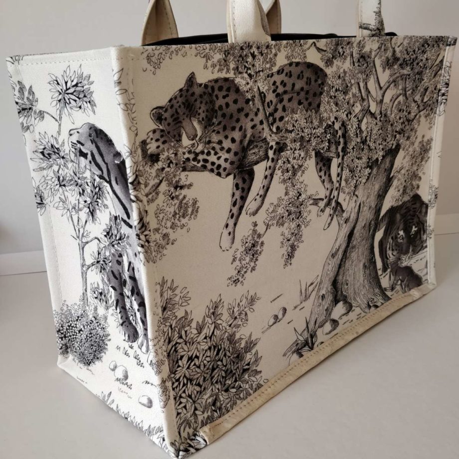 Sac cabas savane façon Dior