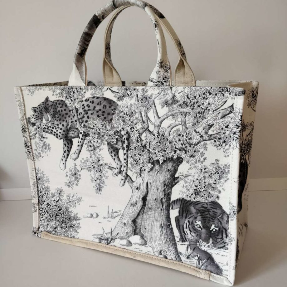 Sac cabas savane façon Dior