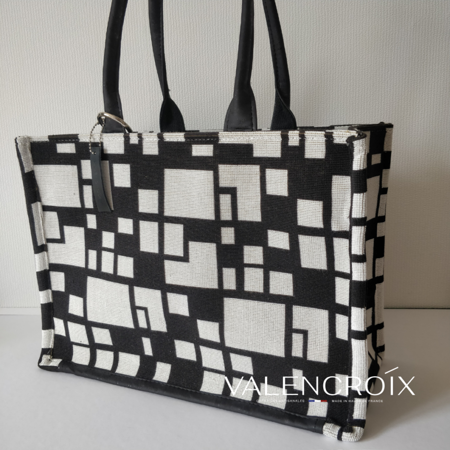 Sac cabas Pierre Frey damiers - Valencroix