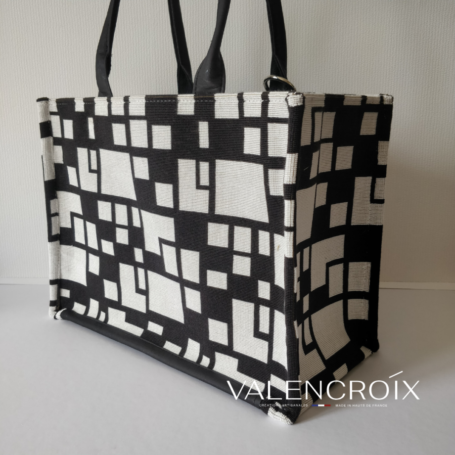 Sac cabas Pierre Frey damiers - Valencroix
