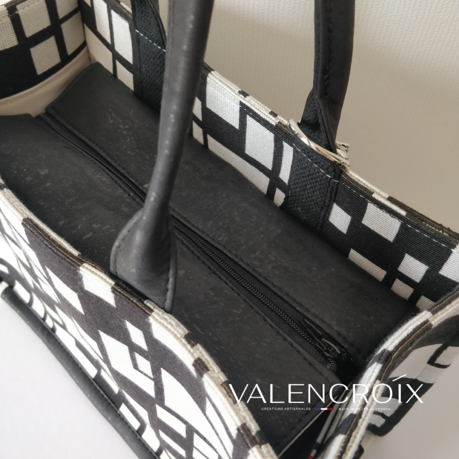 Sac cabas Pierre Frey damiers - Valencroix