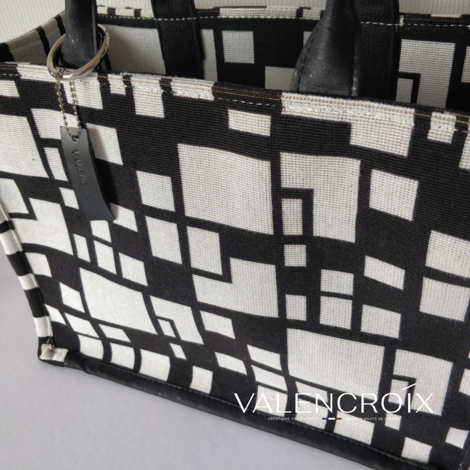 Sac cabas Pierre Frey damiers - Valencroix