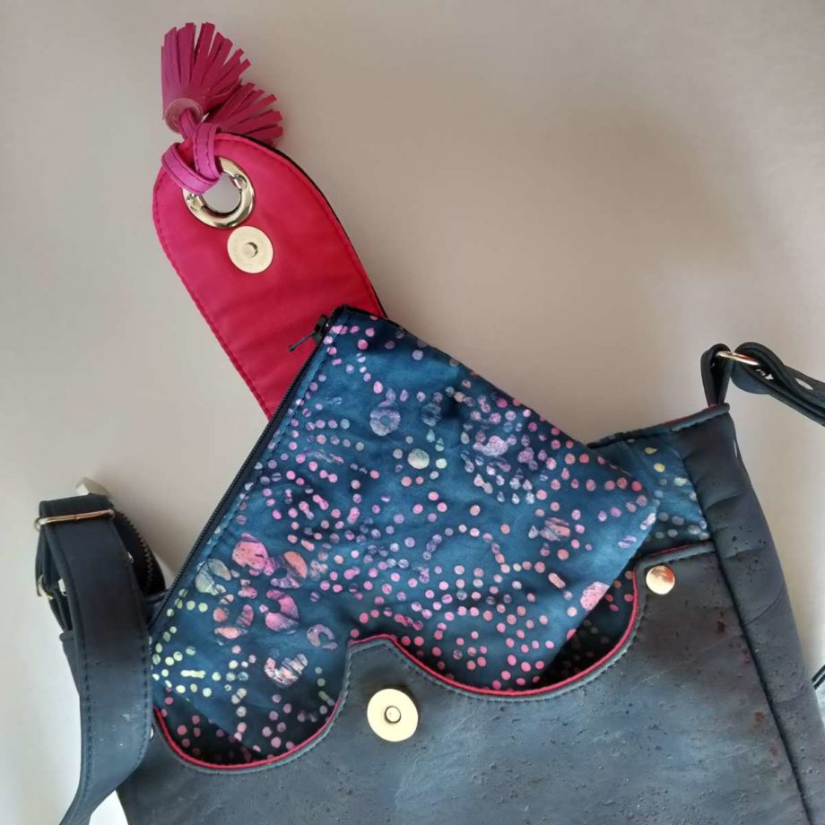 Sac "Forget me not" - Liège marine