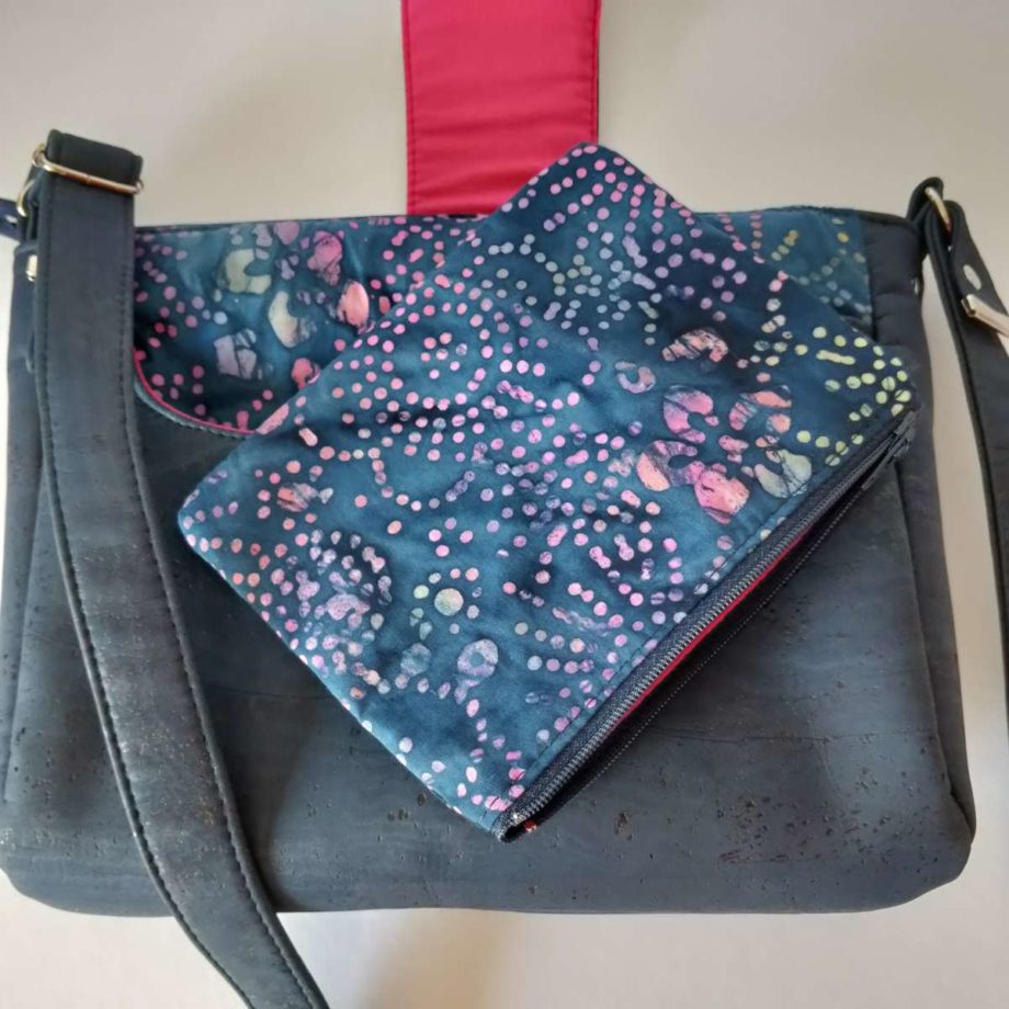 Sac "Forget me not" - Liège marine