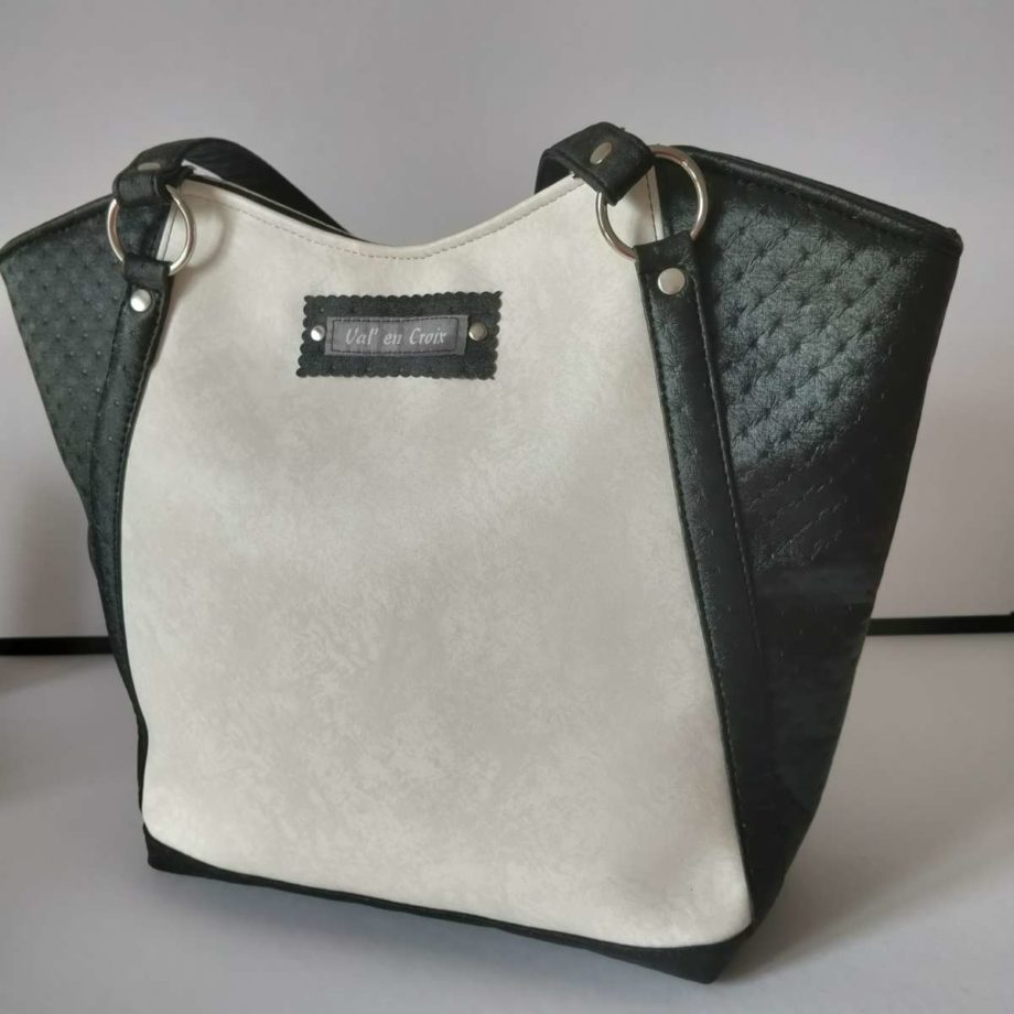 Sac cabas Solangel blanc