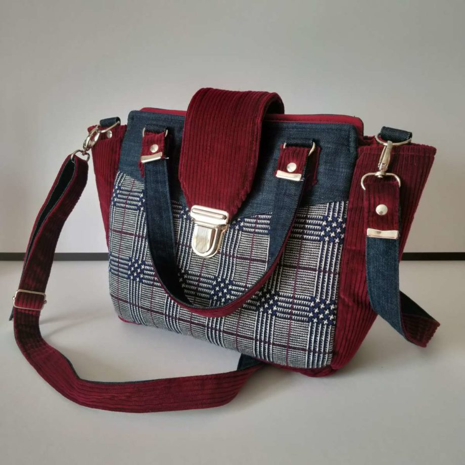 sac à main Show me off bordeaux