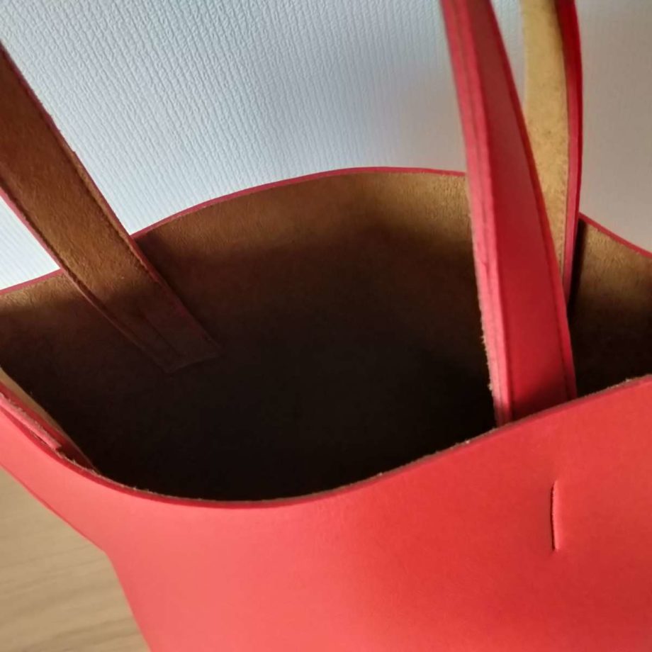 Sac cabas rouge