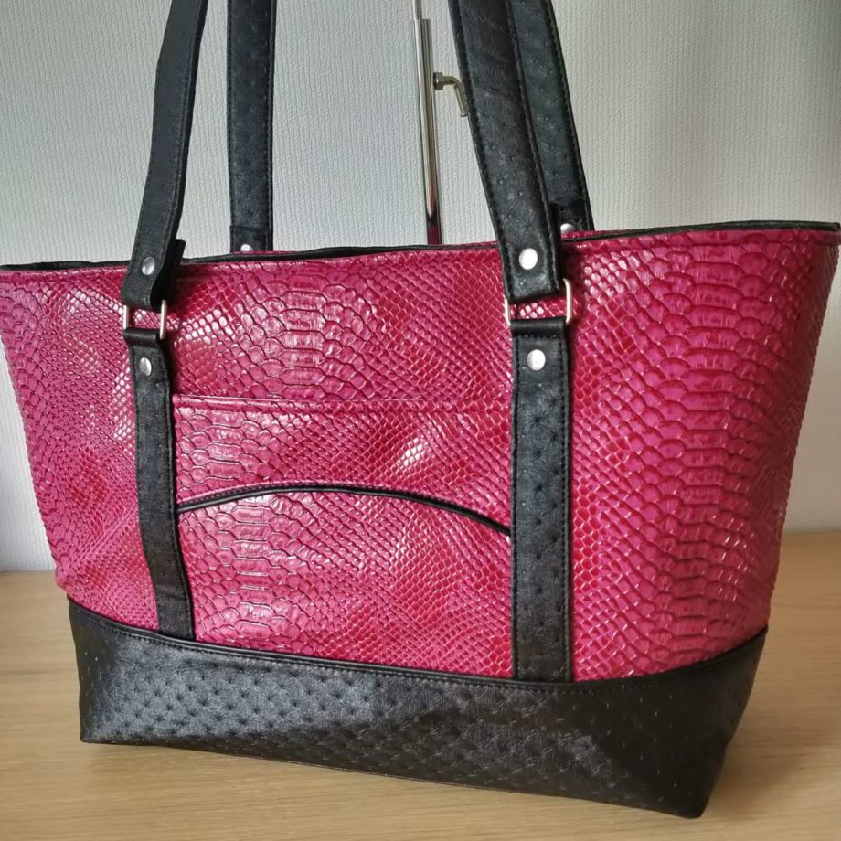 Sac cabas Danièle - rose