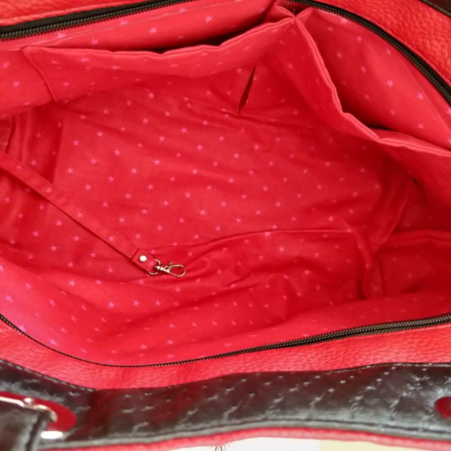 Sac cabas Danièle - rouge