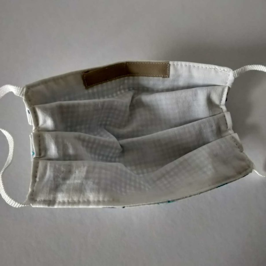 Masque barrière adulte hypoallergénique avec pince-nez - n°3