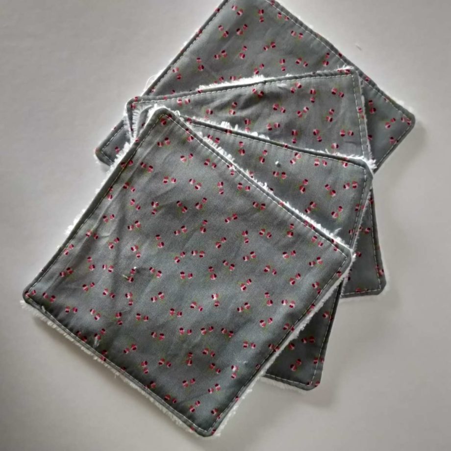 Lingettes lavables "oiseaux"
