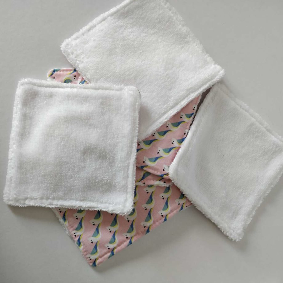 Lingettes lavables "oiseaux"