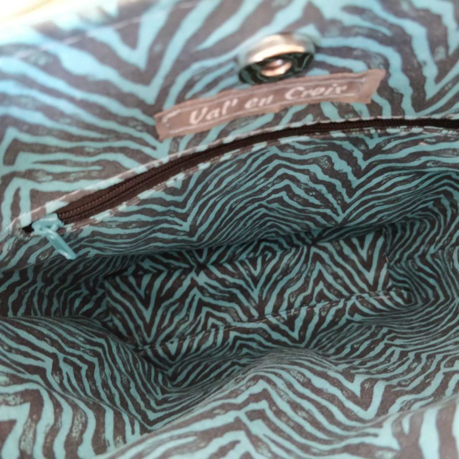 Sac bandoulière Teloujay tigres