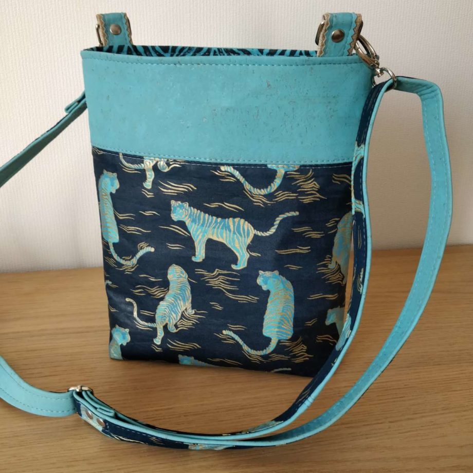 Sac bandoulière Teloujay tigres