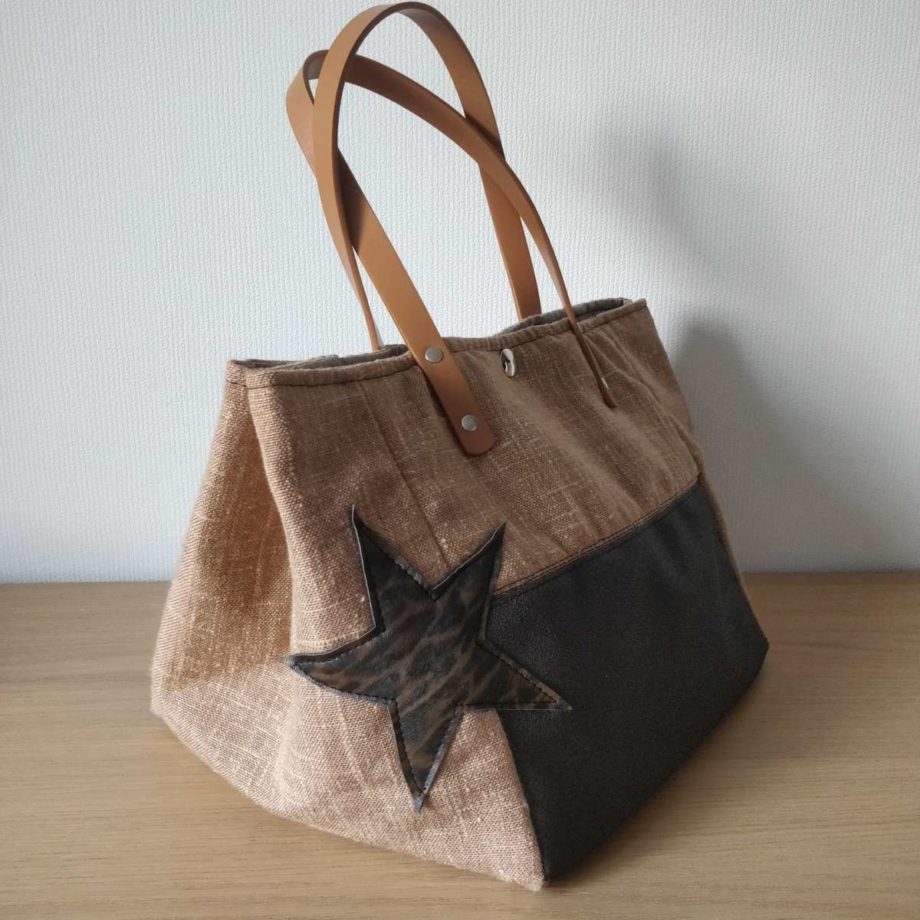 sac cabas lin Rochelais
