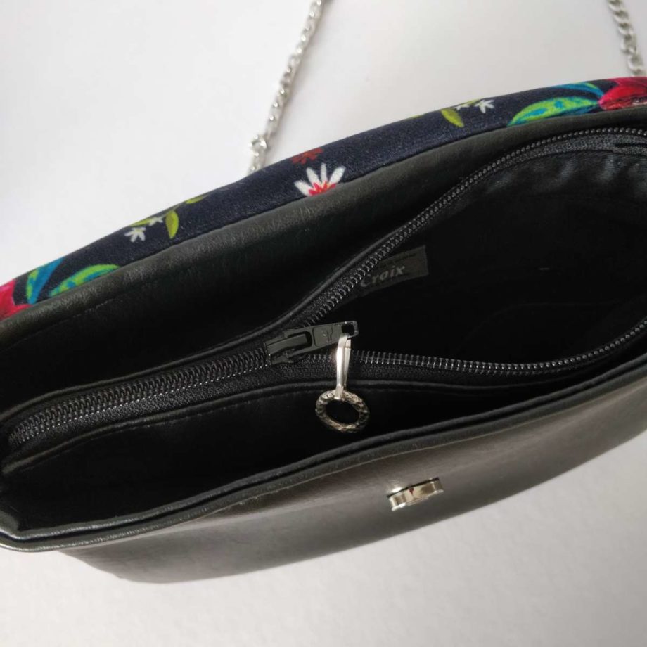 Besace zippée