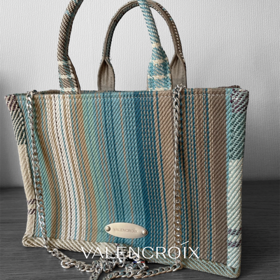 Sac cabas mini Osborne & Little bleu - Valencroix