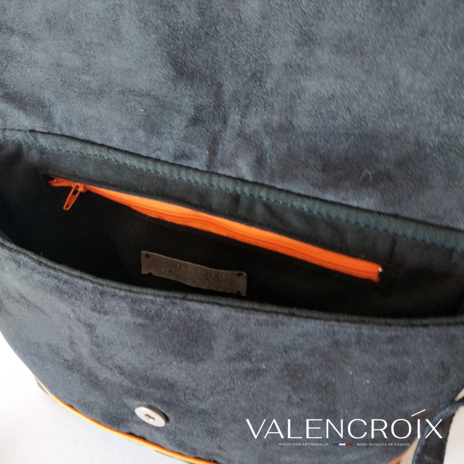 Sac besace lainage italien