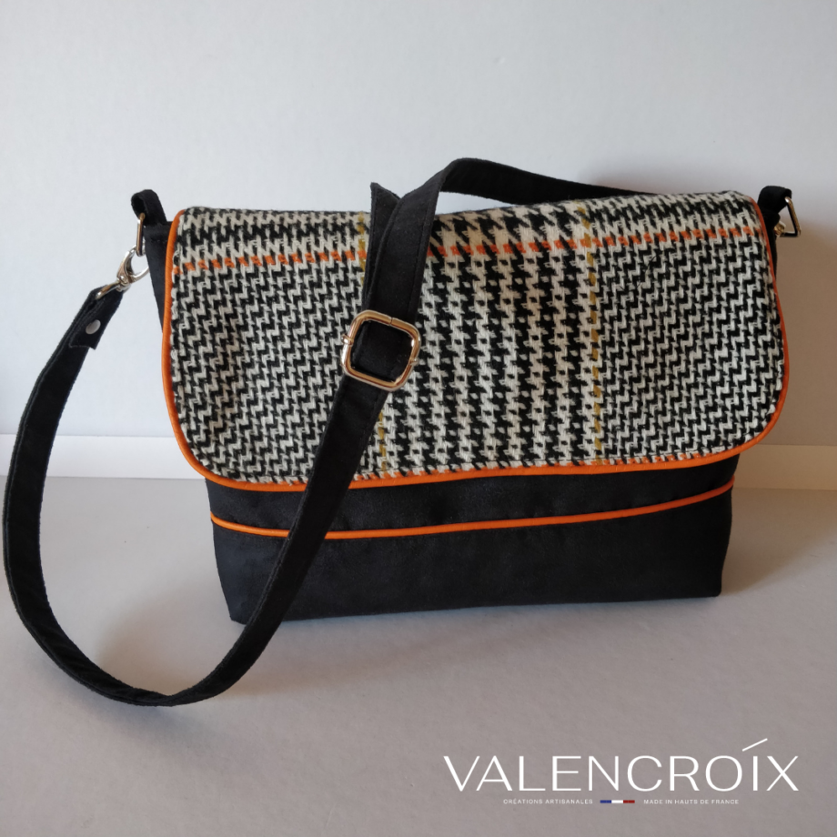 Sac besace lainage italien
