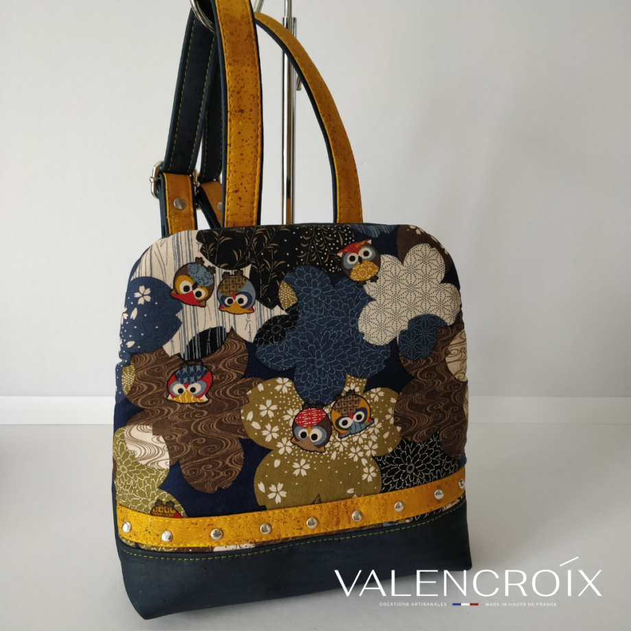 sac à dos et pochette Volte hiboux - Valencroix