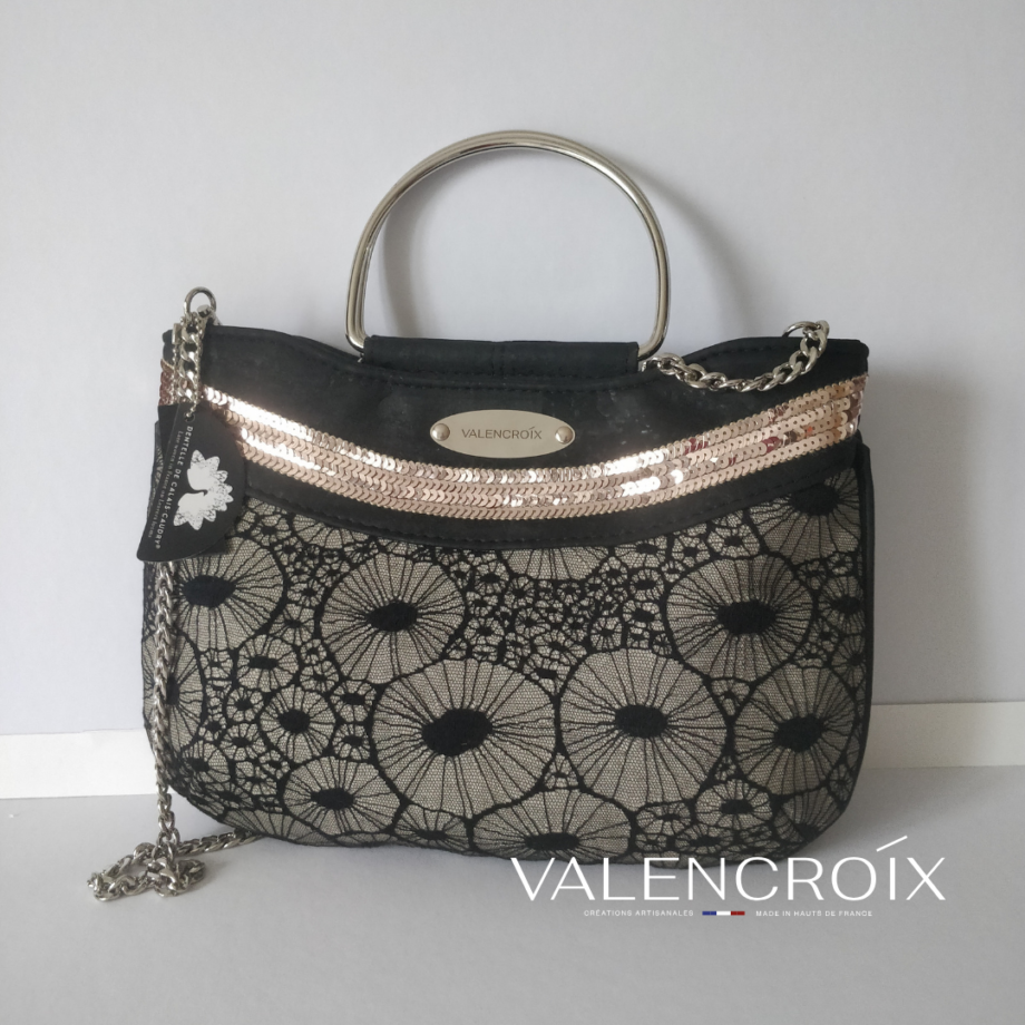 Sac Emmanuela en dentelle Calais-Caudry - Valencroix