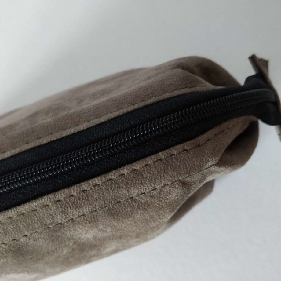 Pochette trousse avec armature - taupe