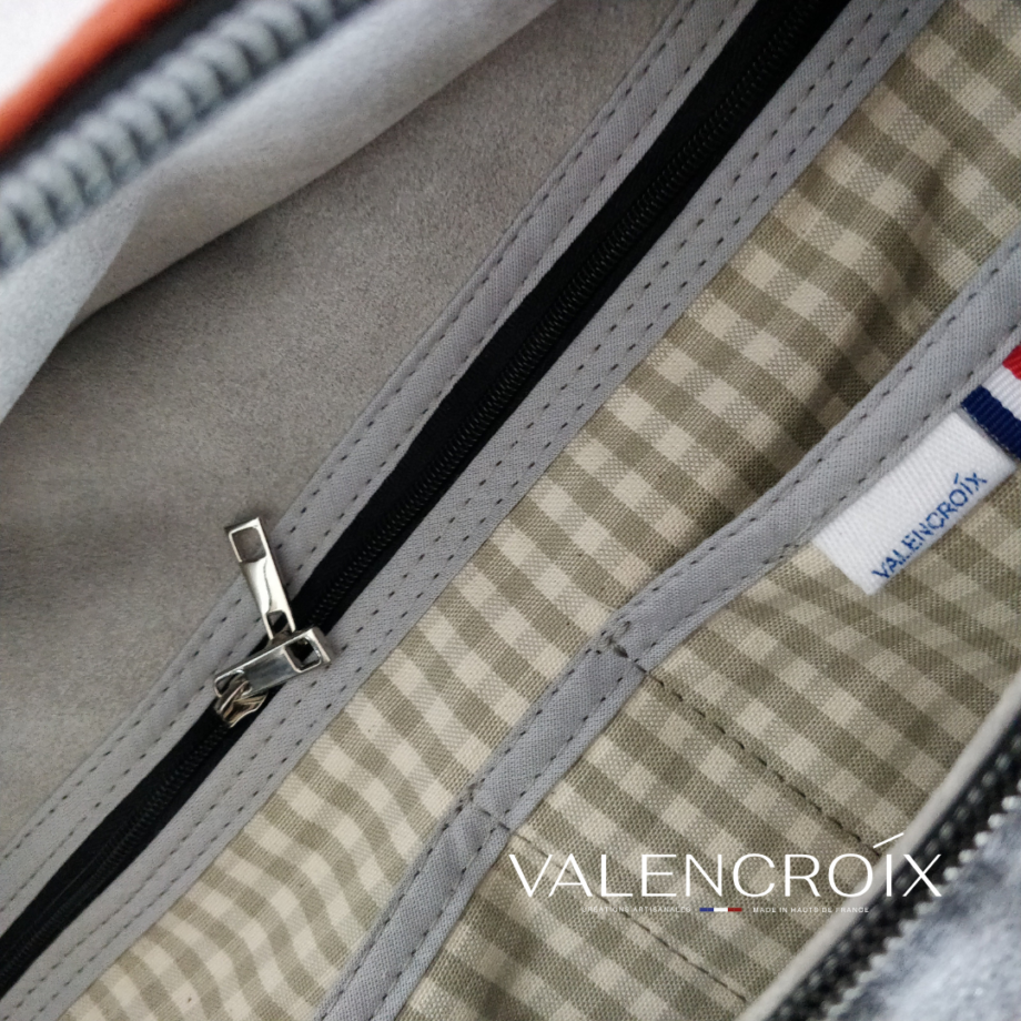 Sac banane XXL tissu designer Clarke & Clarke - Valencroix
