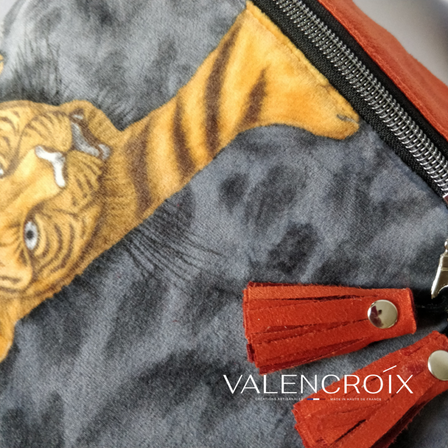 Sac banane XXL tissu designer Clarke & Clarke - Valencroix
