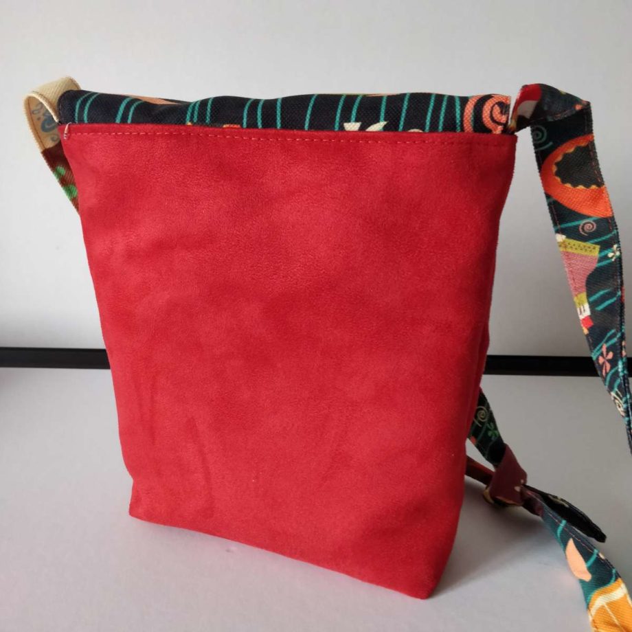 Sac besace fantaisie - squelettes