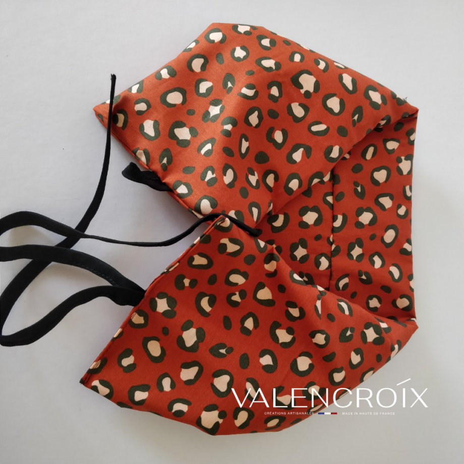 Bouillotte sèche en coton - léopard - Valencroix