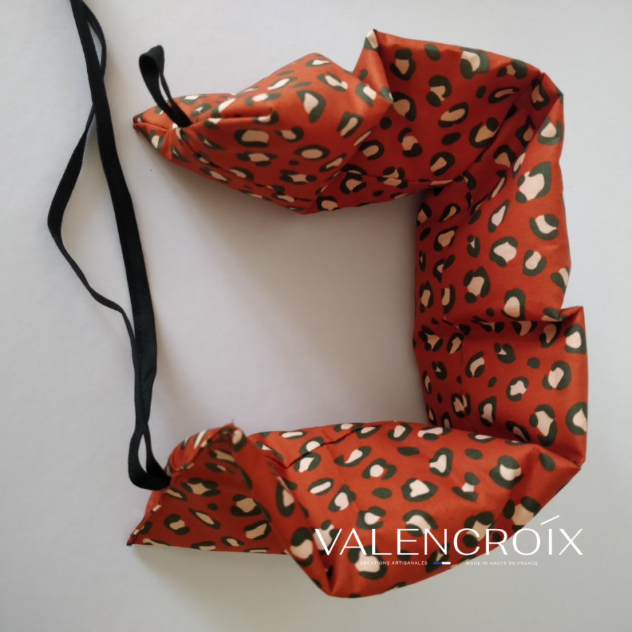 Bouillotte sèche en coton - léopard - Valencroix
