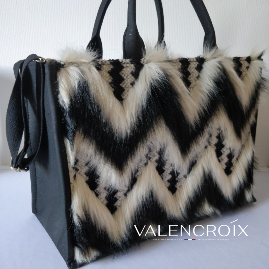 Sac cabas fourrure - Valencroix