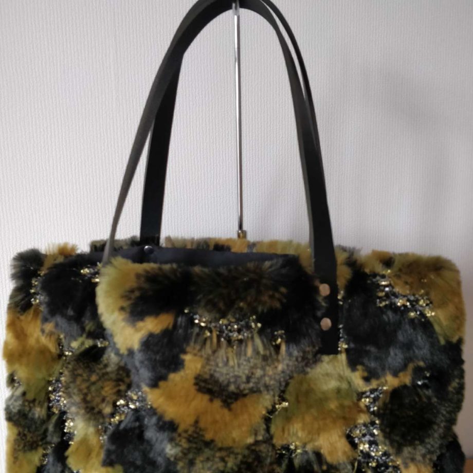 Sac cabas fourrure