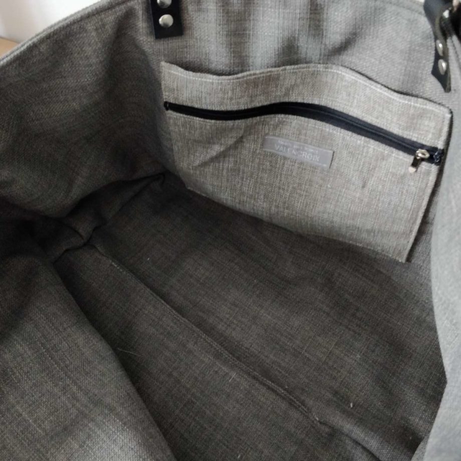 Sac cabas XXL - Jeans bleu boat LA ROCHELLE