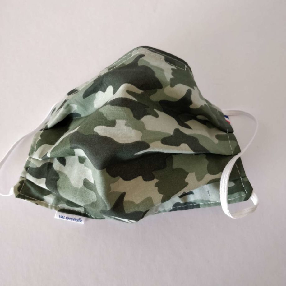 Masque barrière adulte FEMME ou ADO avec pince-nez
