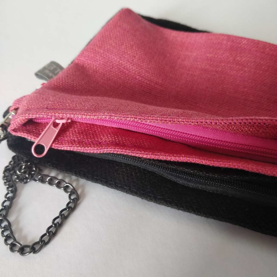 Pochette-sac bandoulière - Chanvre et lin