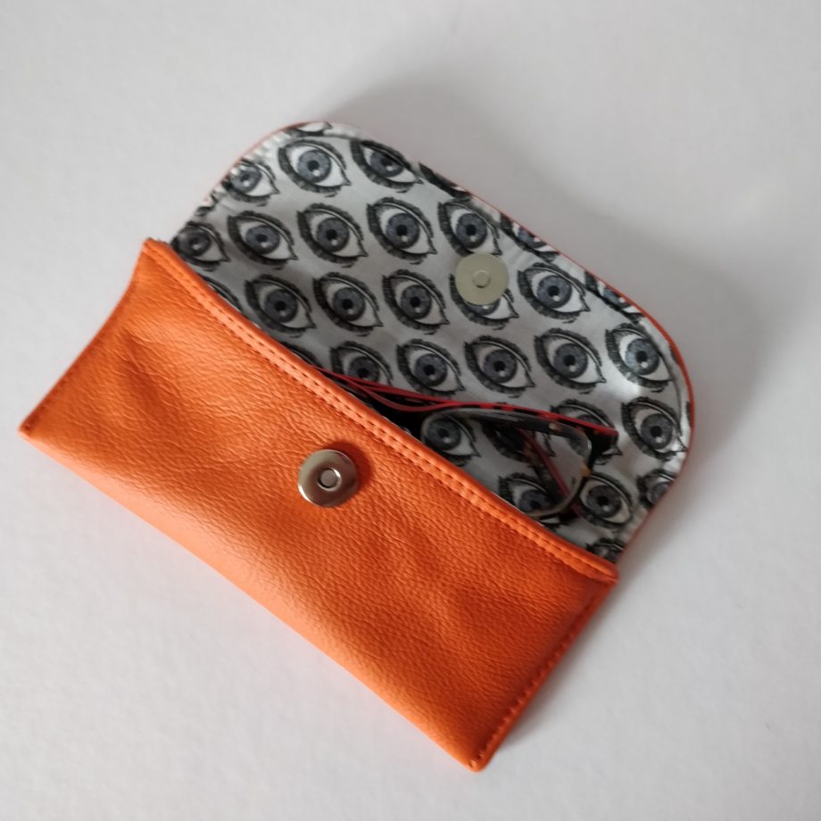 Etui à lunettes cuir